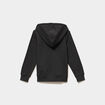 Sweat hoodie capuche sequins r&eacute;versibles gris fonc&eacute; gar&ccedil;on