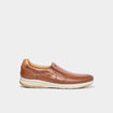 Mocassins Walking Confort marron homme