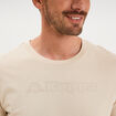 T-shirt manches courtes coton Kappa ivoire homme