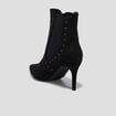 Bottines à talons noir femme
