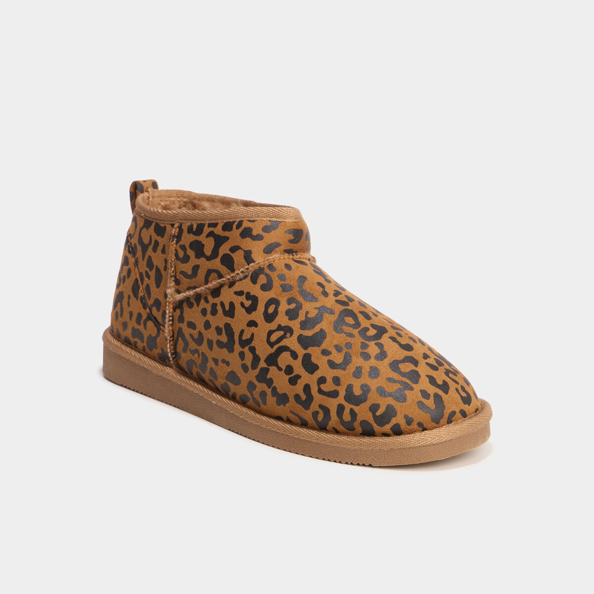 Bottines fourr&eacute;es multicolore femme