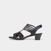 Sandales à talons Confortissimo noir femme