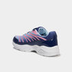 Baskets running &agrave; lacets bleu marine fille