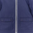 Parka à capuche zippée bleu marine bébé garçon