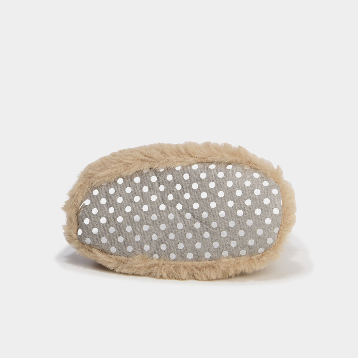 Mono chausson fausse fourrure marron b&eacute;b&eacute; gar&ccedil;on
