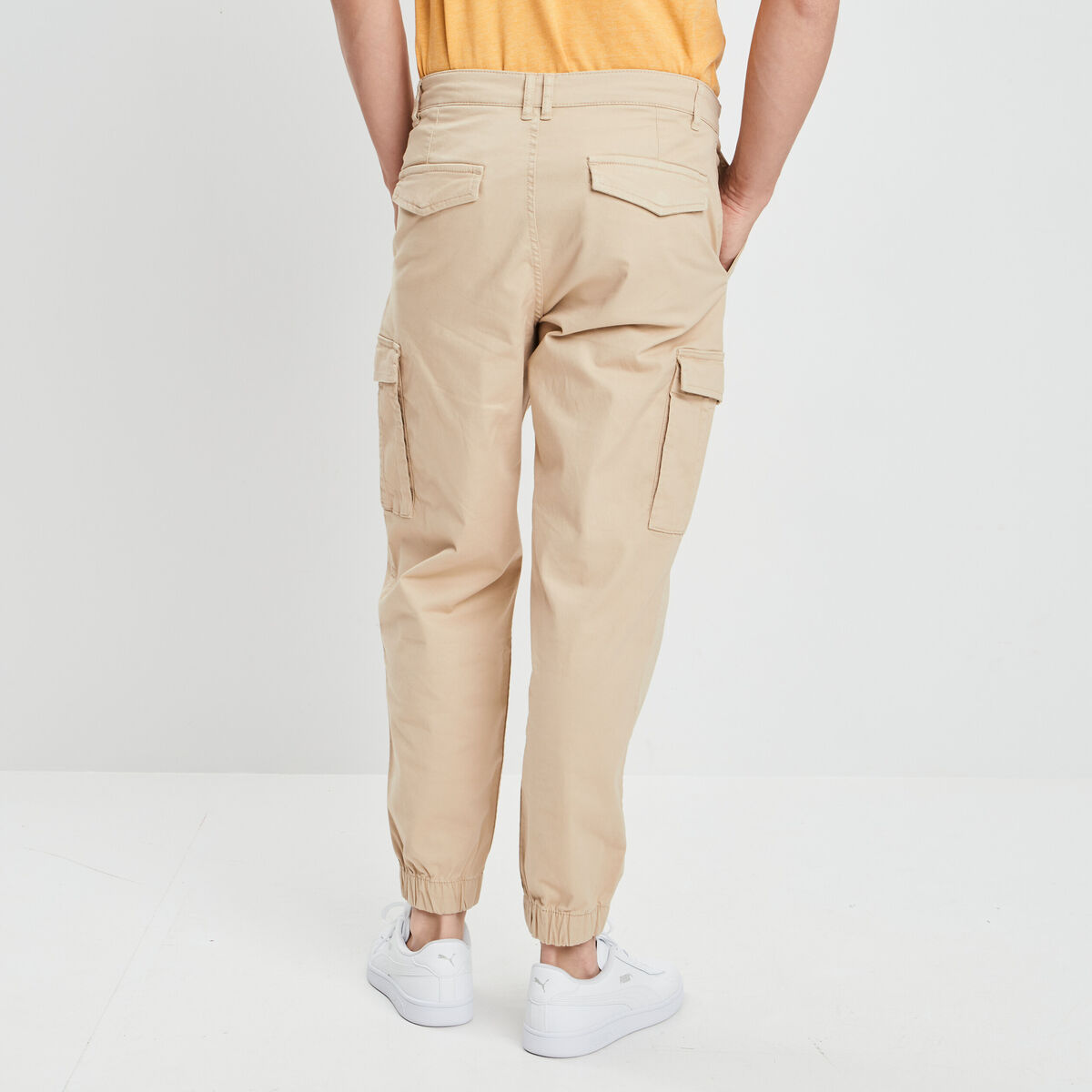 Pantalon cargo sable homme