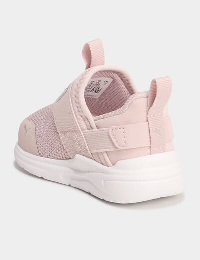 Running élastiquées Softride Puma rose bébé fille