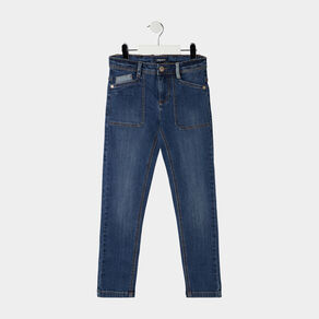 jeans slim creeks denim double stone garcon Jeans slim Creeks denim double stone garçon