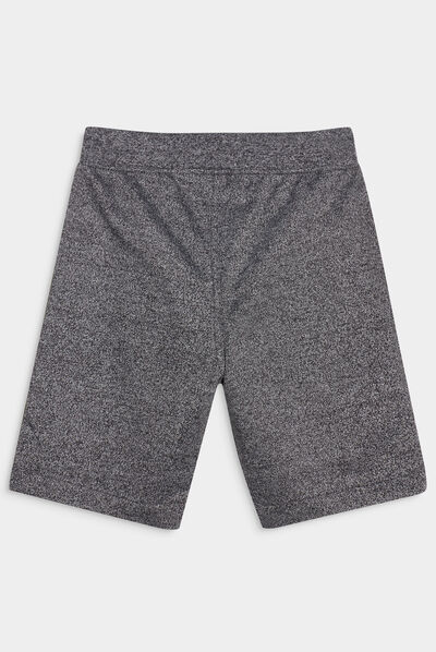 Short jogging droit Liberto gris foncé garçon