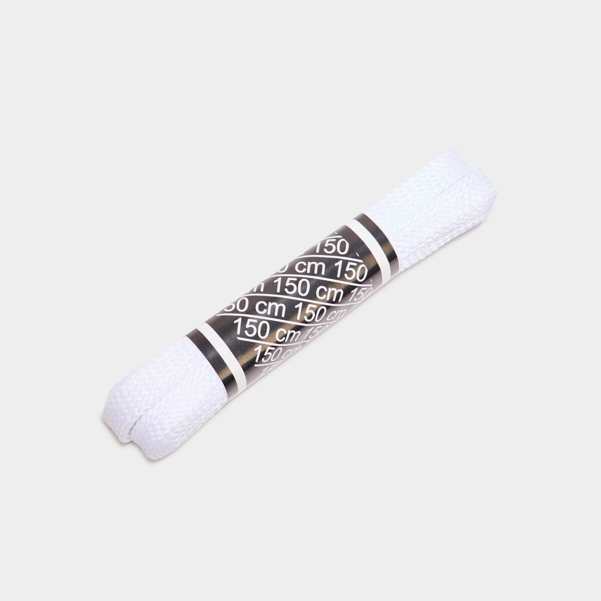 Lacet plat 150 cm Tawata blanc mixte