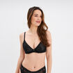 Soutien-gorge corbeille dentelle noir femme