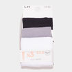 Lot 3 collants (noir, gris, blanc) 40D gris fille