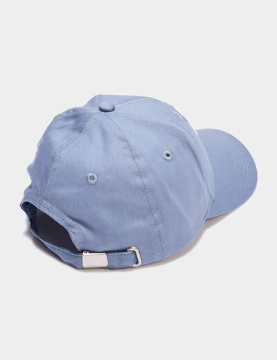 Casquette en coton bleu gris garçon