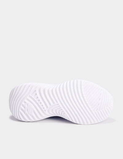 Baskets running Slip-ins &agrave; bout rond violet fille