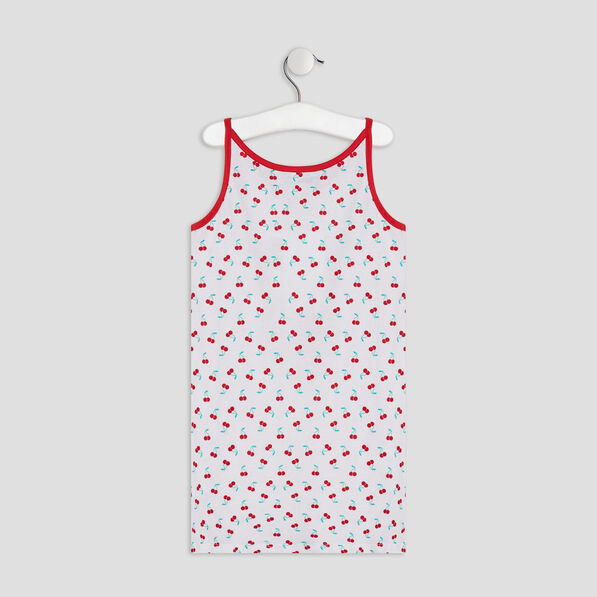 Chemise de nuit blanc fille