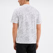 T-shirt oversize manches courtes Liberto blanc homme