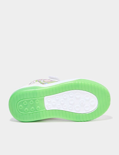 Tennis basses lumineuses Toy Story blanc gar&ccedil;on