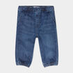 Jeans jogger bas élastiqué coton denim brut bébé garçon