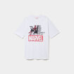 T-shirt manches courtes coton Spider-Man blanc homme