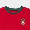 T-shirt maillot de football Portugal rouge mixte