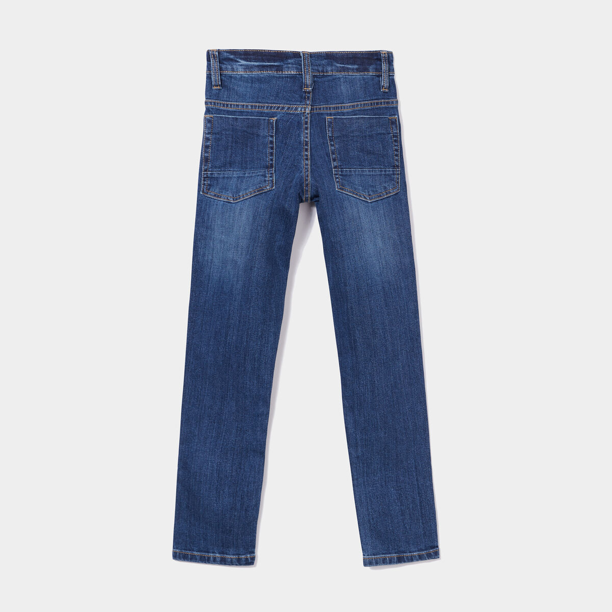 Jeans slim effet stretch denim stone garçon