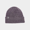 Bonnet tricot&eacute; gris fonc&eacute; mixte
