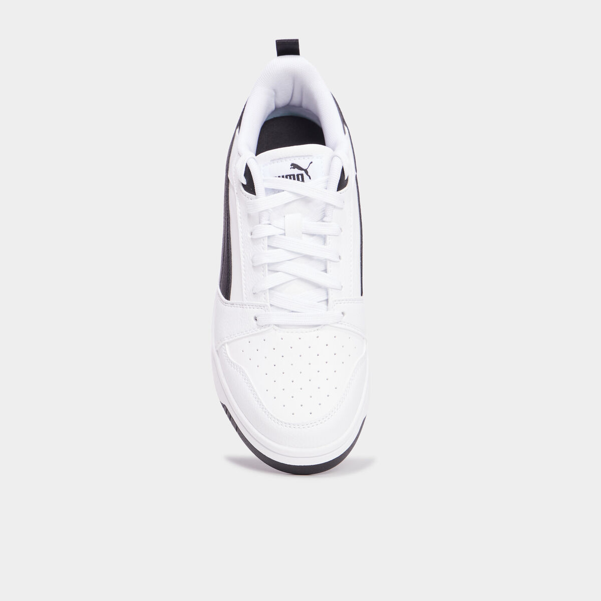 Tennis basses à lacets Puma blanc garçon