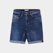 Bermuda regular en jean denim stone gar&ccedil;on