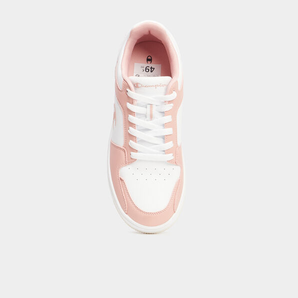 tennis a lacets 20 champion rose poudree femme Tennis à lacets 2.0 Champion rose poudrée femme