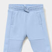 Pantalon de jogging molletonn&eacute; bleu pastel b&eacute;b&eacute; gar&ccedil;on