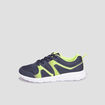 Baskets running à lacets Rexited bleu marine garçon