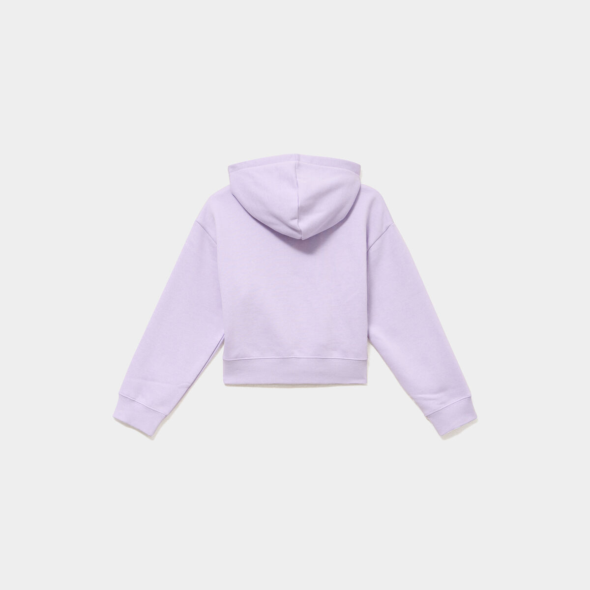 Sweat hoodie &agrave; capuche Puma parme fille