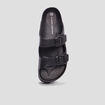 Mules de plage plateformes noir femme