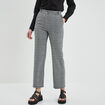 Pantalon wide leg noir femme