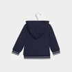 Gilet zippé à capuche Creeks bleu marine bébé garçon