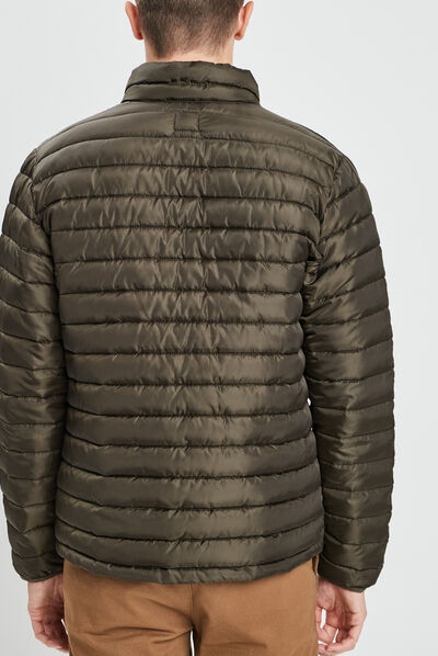 Doudoune droite Creeks vert kaki homme
