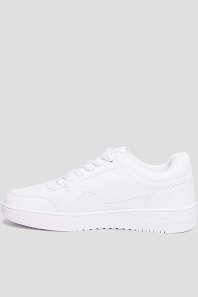 Tennis à lacets Champion Rebound blanc homme