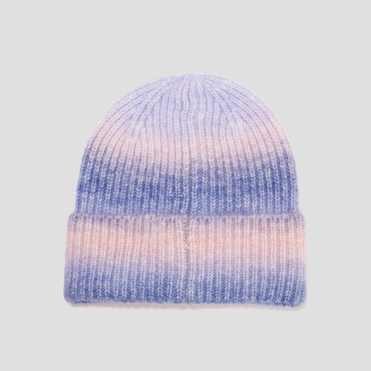 Bonnet tricoté multicolore fille