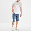 T-shirt à manches courtes 1 poche Creeks gris clair homme