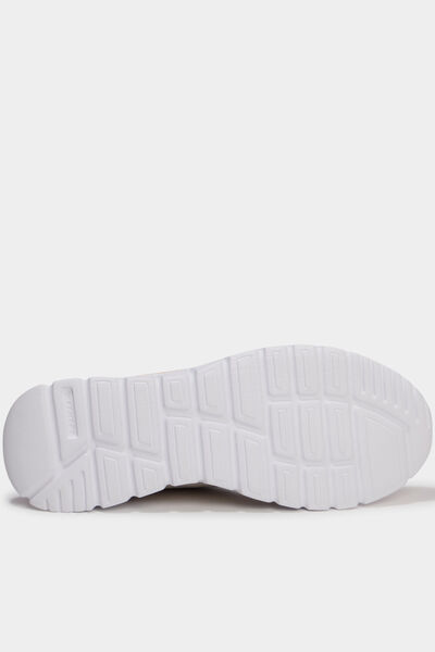 Baskets running Skechers Graceful blanc femme