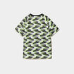 Ensemble de foot short et t-shirt noir gar&ccedil;on