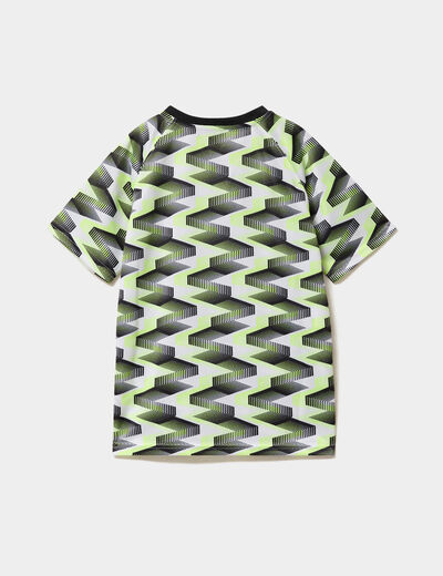 Ensemble de foot short et t-shirt noir gar&ccedil;on