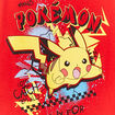 T-shirt manches longues Pokémon Pikachu rouge garçon