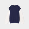 Gilet teddy boutonné Creeks bleu marine fille