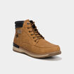 Bottines avec lacets marron clair homme