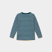 Lot 2 t-shirts manches longues coton bleu canard gar&ccedil;on