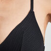 Soutien-gorge triangle noir femme