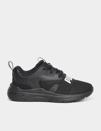 Baskets running Puma noir garçon