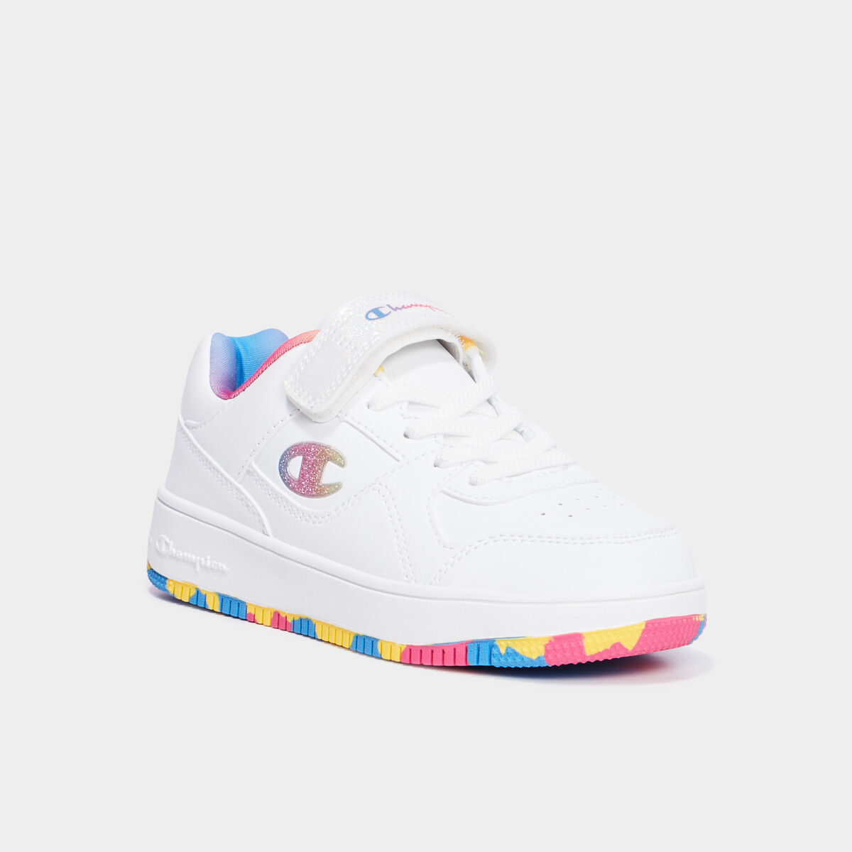 Tennis basses Champion Rainbow multicolore fille