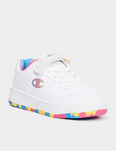 Tennis basses Champion Rainbow multicolore fille